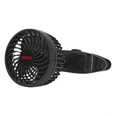 Avto ventilator s sponko 12v amio-03005