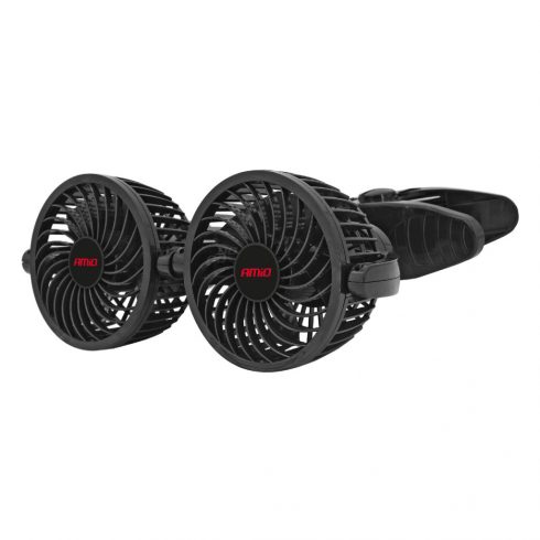 Avto ventilator s sponko 12V amio-03012