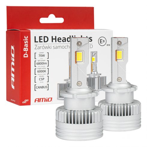 Žarnice LED filament serija D-basic d2s d2r 6000k canbus amio-03627