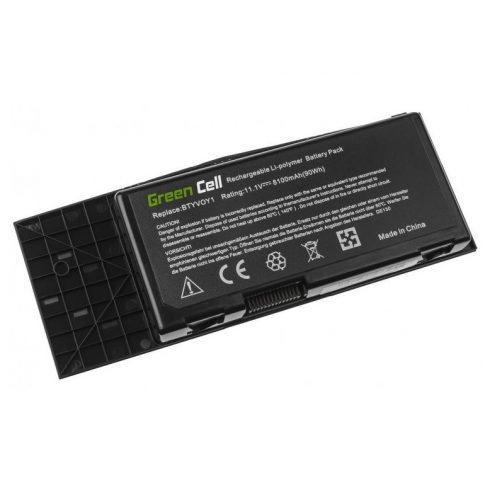 Green Cell DE130/ DELL/ 11.1V/ 8100 mAh/ Li-Pol/ za Alienware M17x R3, M17x R4/ neoriginal