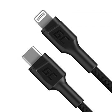   Kabel GC Power Stream USB-C - Lightning 100 cm z napajanjem (Apple MFi Certified)