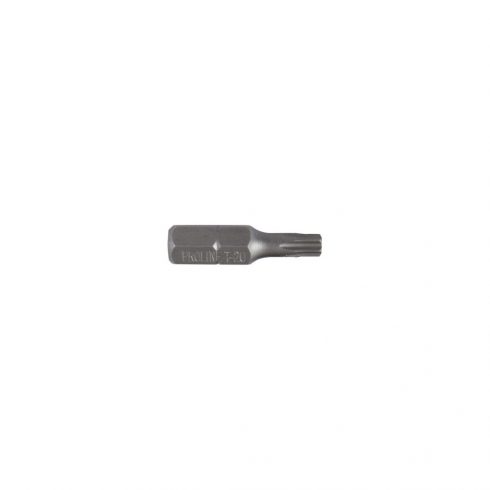 1/4" torx nastavek z luknjo T6, l=25 mm, 10 prolinov [p]