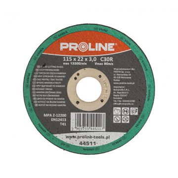 Disk za rezanje kamna, t41, 125x3,0x22c30s proline