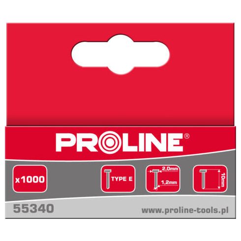 55342 Tip E žeblji za oblazinjenje, 12 mm, Proline