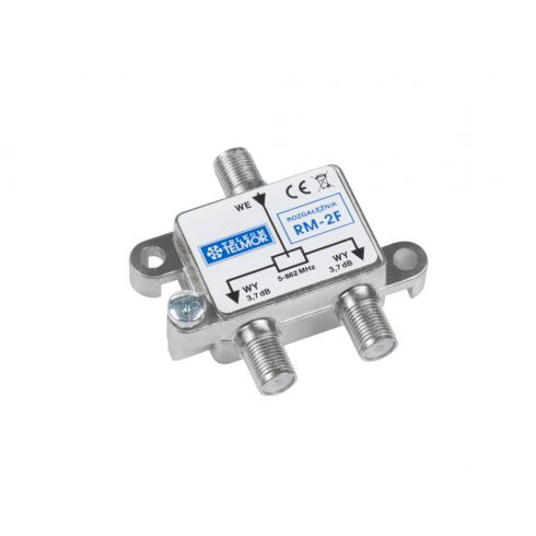 2-potni razdelilnik z majhnimi izgubami RM 2F-TELMOR