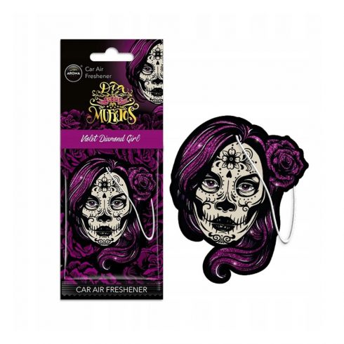 Osvežilec zraka Aroma Car Muertos Violet Girl Spicy Delight