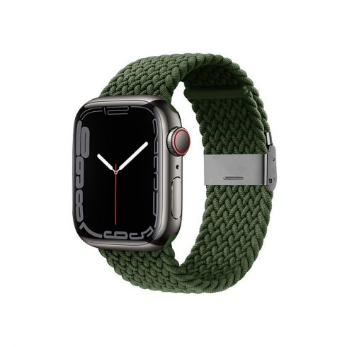 Crong Wave Pas za Apple Watch 42/44/45 mm (zelen)