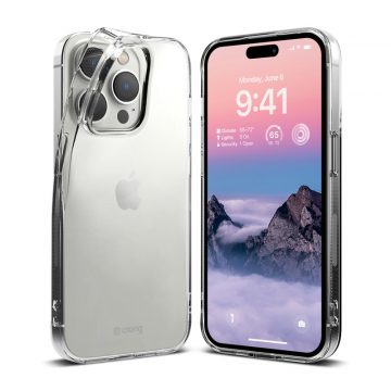 Tanek ovitek Crong Crystal za iPhone 14 Pro (prozoren)