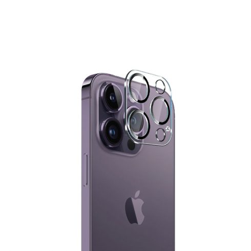 Zaščitno steklo Crong Lens Shield za iPhone 14 Pro / iPhone 14 Pro Max