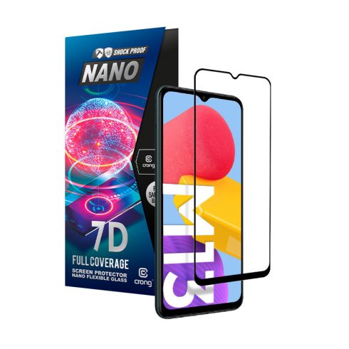 Crong 7D Nano Flexible Glass – Full Coverage Hybrid Screen Protector 9H Samsung Galaxy M13