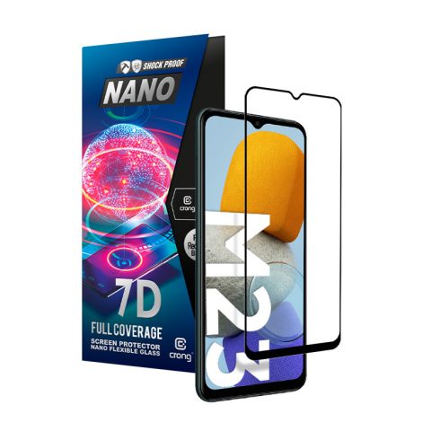 Crong 7D Nano Flexible Glass - Full Coverage Hybrid Screen Protector 9H Samsung Galaxy M23 5G