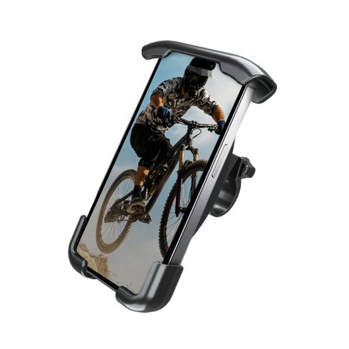 Crong Bikeclip Enduro - nosilec za telefon za kolo in motor (črn)