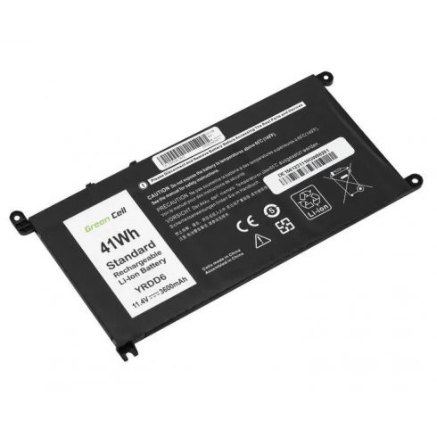 Green Cell baterija DE156/ 11.4V/ 3600 mAh 41Wh/ Li-Ion/ YRDD6 451-BCIH FDRHM za Dell Inspiron 14 5485 5491/ neoriginal