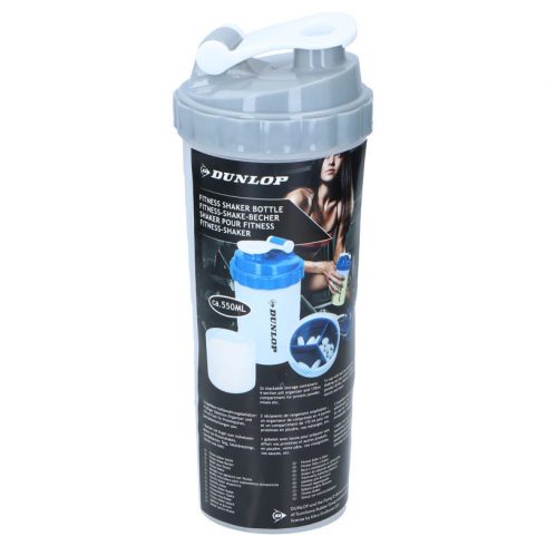 Dunlop - Športna shaker steklenica s priročnim zapiralom 550 ml