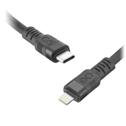 USB-C kabel - Lightning eXc WHIPPY Pro, 0,9M, 29W, hitro polnjenje, mešana barva