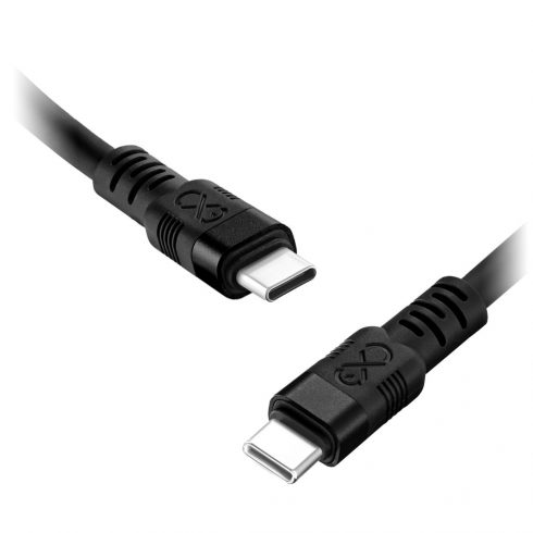 USB-C - USB-C eXc WHIPPY Pro kabel, 0,9M, 100W, hitro polnjenje, temna mešana barva