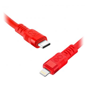   USB-C kabel - Lightning eXc WHIPPY Pro, 2M, 29W, hitro polnjenje, mešane barve