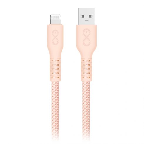 USB-A - kabel Lightning eXc IMMORTAL, 2 m, 30 W, hitro polnjenje, mešana barva