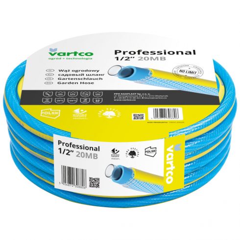 Vrtna cev Vartco Professional 1/2" 20m