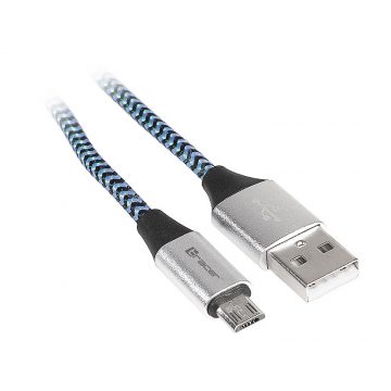 TRACER USB 2.0 AM - mikro kabel 1,0 m črno-moder