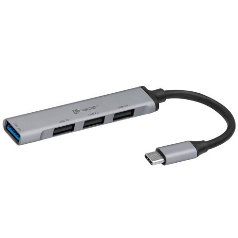 HUB TRACER USB 3.0 H40 4 vrata, USB-C