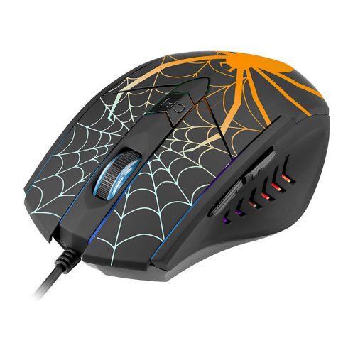 USB miška TRACER GAMEZONE Black Widow