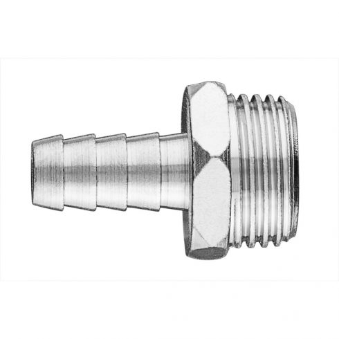 10 mm cevni priključek z zunanjim navojem 1/2".