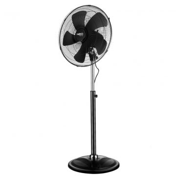   Delavniški talni ventilator 100W, premer 45 cm, 3 hitrosti, oscilacija