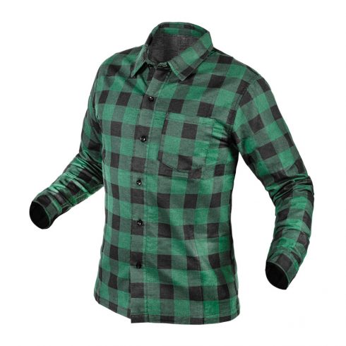 Flanel srajca, zelena, velikost XL