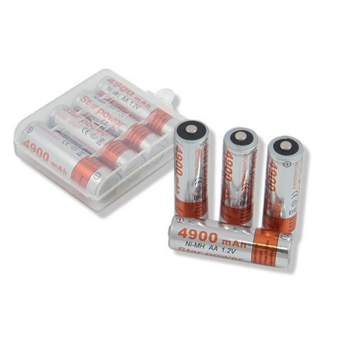 BC56A 4 x AA Star Power 4900 mAh Ni-MH baterija