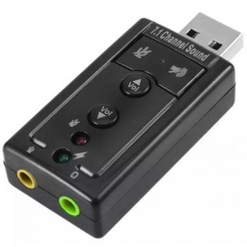 AK103B Virtualna 7.1-kanalna USB zvočna kartica