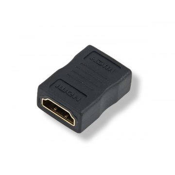  HD6B HDMI ŽENSKI - ŽENSKI zlat adapter