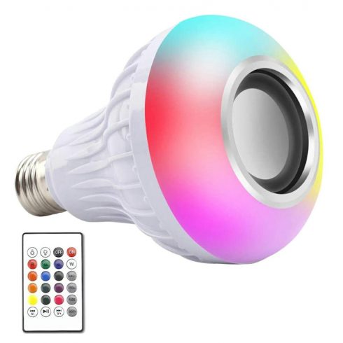 ZD7G Barvita LED žarnica RGB Bluetooth zvočnik