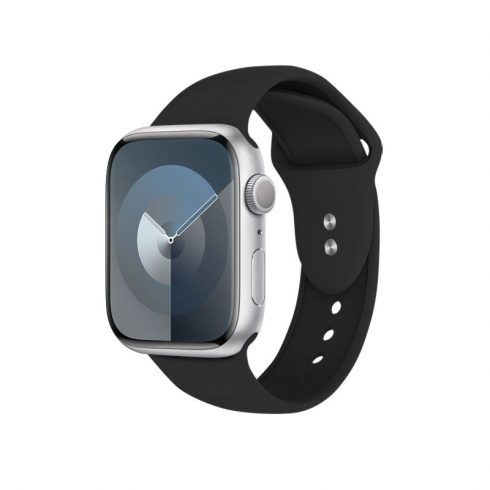 Tekoči pas Crong za Apple Watch 38/40/41 mm (črn)