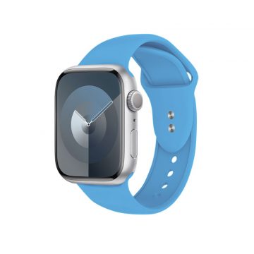 Tekoči pas Crong za Apple Watch 38/40/41 mm (moder)