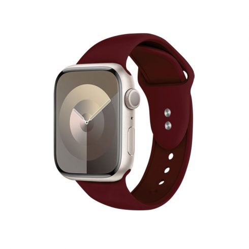 Tekoči pas Crong za Apple Watch 38/40/41 mm (bordo)