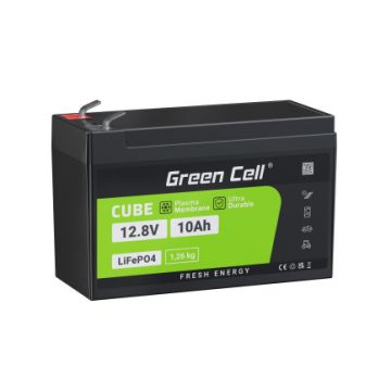   Green Cell - LiFePO4 12V 12.8V 10Ah baterija za fotovoltaične sisteme, avtodome in čolne