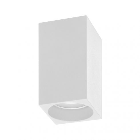 BARBRA DLS GU10 subwoofer max 50W, IP20, kvadrat, bel, aluminij