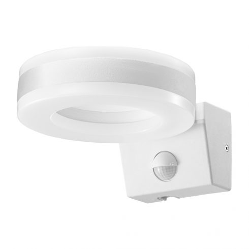 HOWLIT LED 20W, vrtna svetilka s senzorjem gibanja, 1800lm, IP65, 4000K, bela