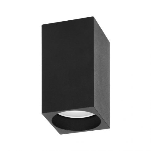 BARBRA DLS GU10 subwoofer max 50W, IP20, kvadrat, črn, aluminij