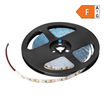   LED trak 12V, 2835, 120L/m, 1000lm/m, 9,6W/m, IP20, 3000K, 5m