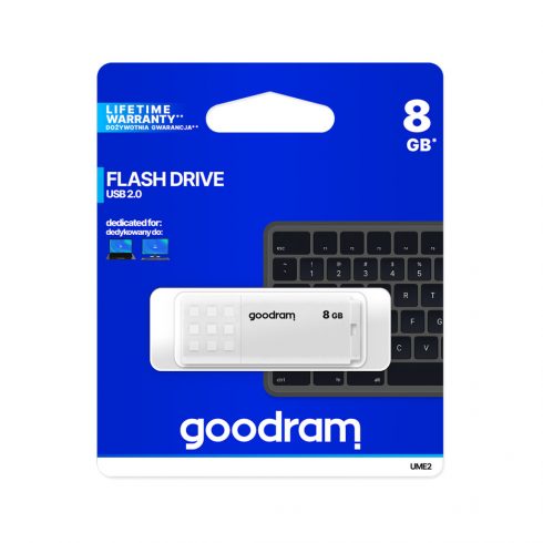 Goodram USB 2.0 ključek 8 GB bel