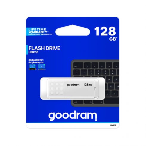 Goodram USB 2.0 ključek 128GB bel