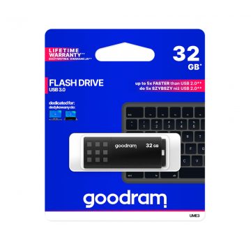 Goodram USB 3.2 flash disk 32GB črn