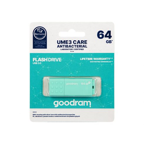 66-307# Pen Drive 64gb goodram ume3 care usb3.0