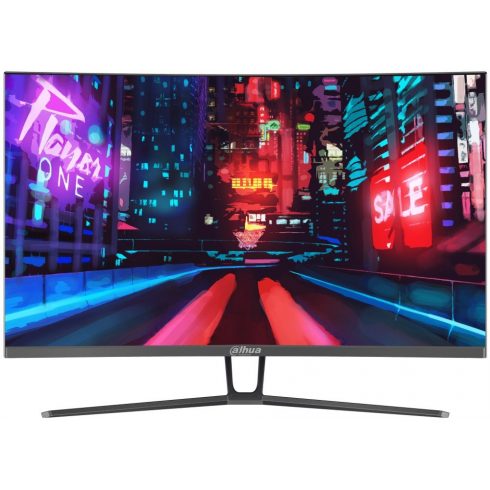 DAHUA 32" LED LM32-E230C/ gaming/ VA panel/ 1920x1080 (FHD)/ 3000:1/ 1ms/ 300 cd/m2/ HDMI/ DP/ VESA 75x75/ črn