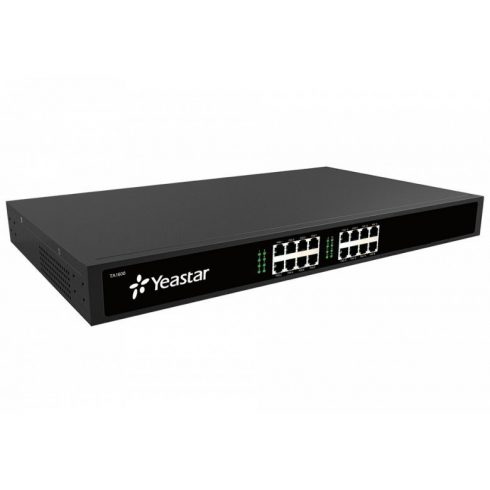 Yeastar NeoGate TA1600, 16 port FXS prehod, 1x RJ21, 1x LAN, zasnova stojala