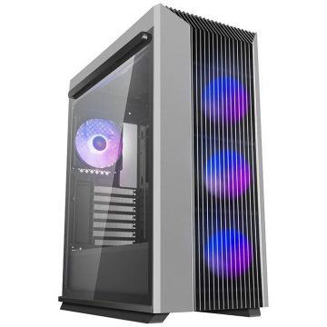   DEEPCOOL ohišje CL500 4F - AP/ ATX / 4x120 mm ARGB ventilator / USB 3.0 / kaljeno steklo / črna