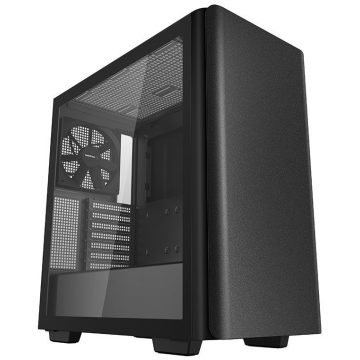   DEEPCOOL ohišje CK500 / ATX / 2x140 mm ventilator / 2xUSB 3.0 / USB-C / črn