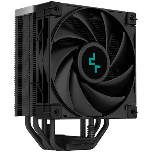 DEEPCOOL hladilnik AK400 Zero Dark / 120mm ventilator / 4x toplotne cevi / PWM / za Intel in AMD / popolna črna